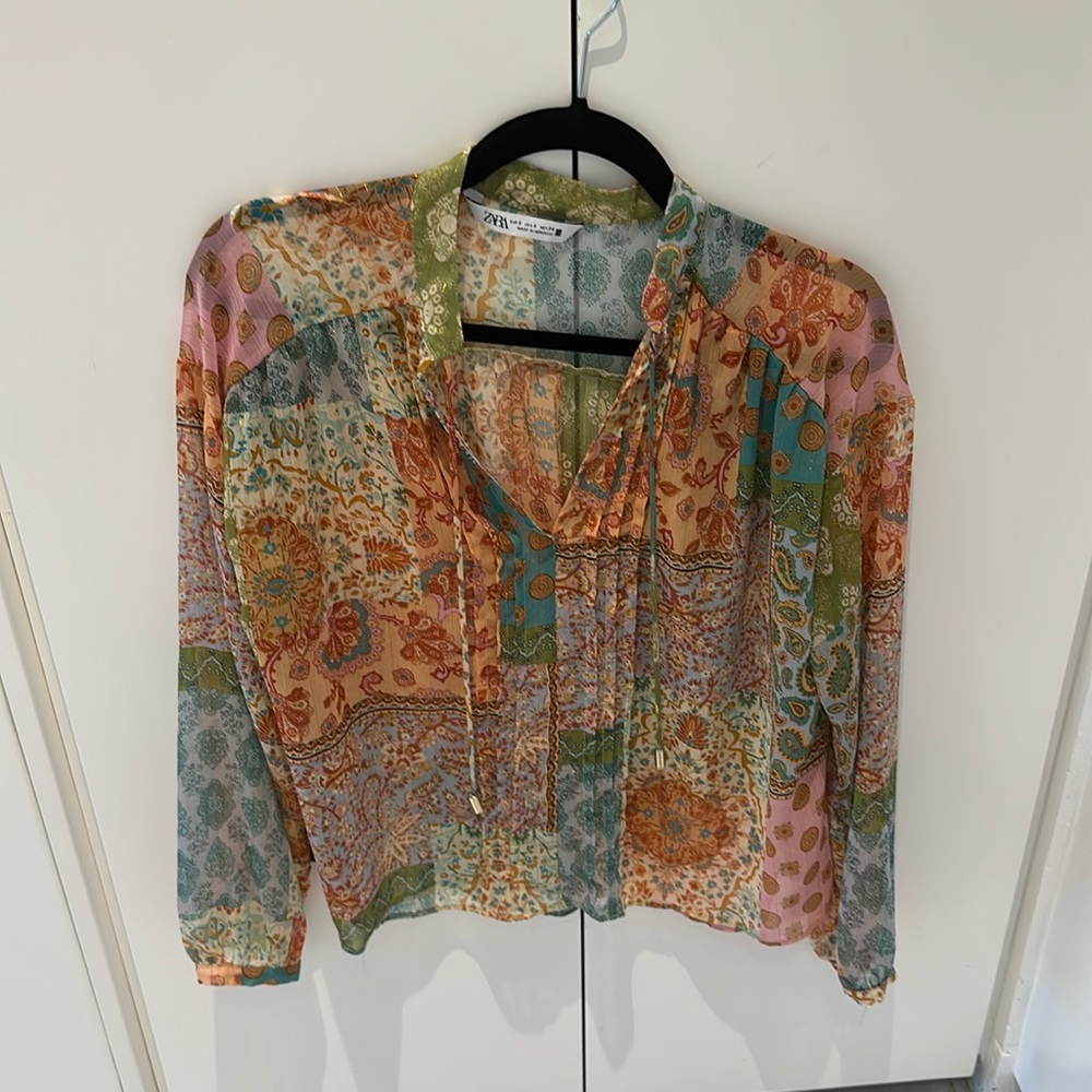 Zara blouse